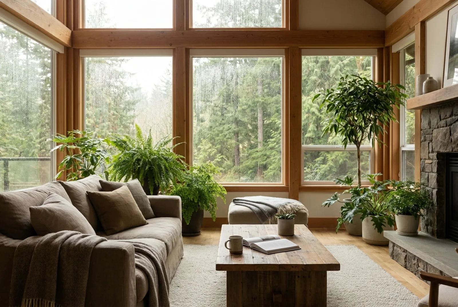 A Black Lotus technician arriving at a Seattle area home for a consult